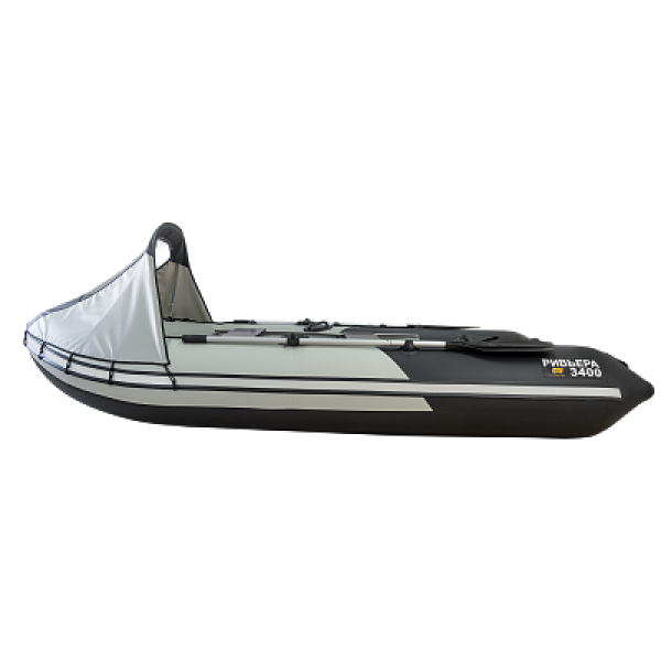 Тент носовой с окном Ривьера Максима 3600 СК (ПВХ) в Энгельсе