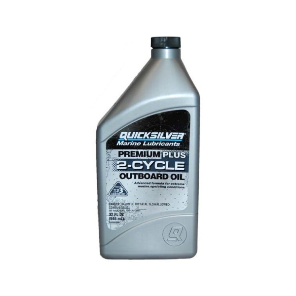 Масло Quicksilver 2-х тактное Premium Plus TC-W3 92-858026QB1 в Энгельсе