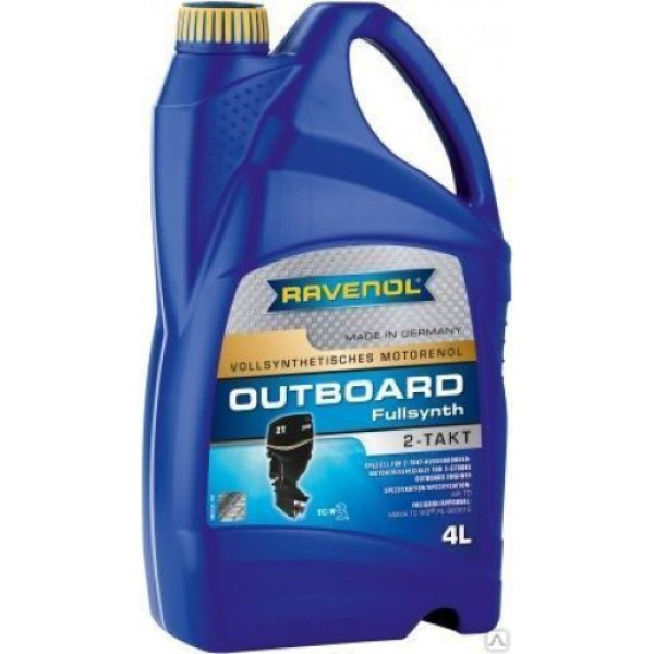 Масло RAVENOL Outboardoel 2T Mineral 4 л в Энгельсе